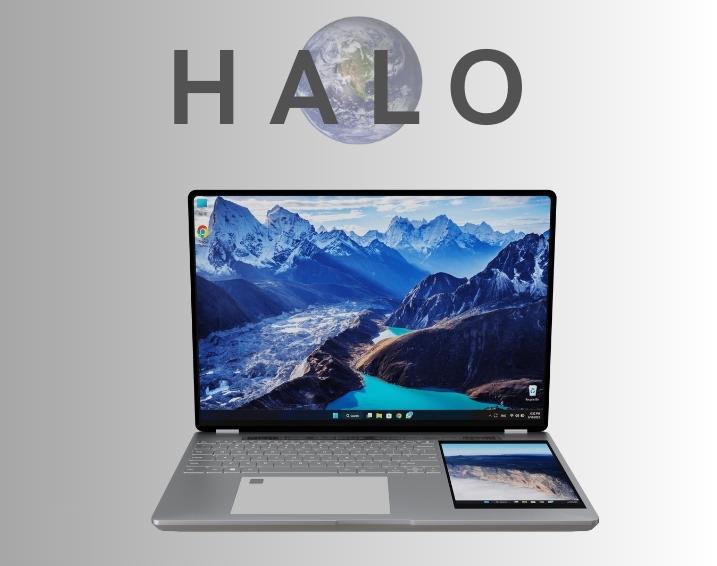 Halo Dual Screen Laptop